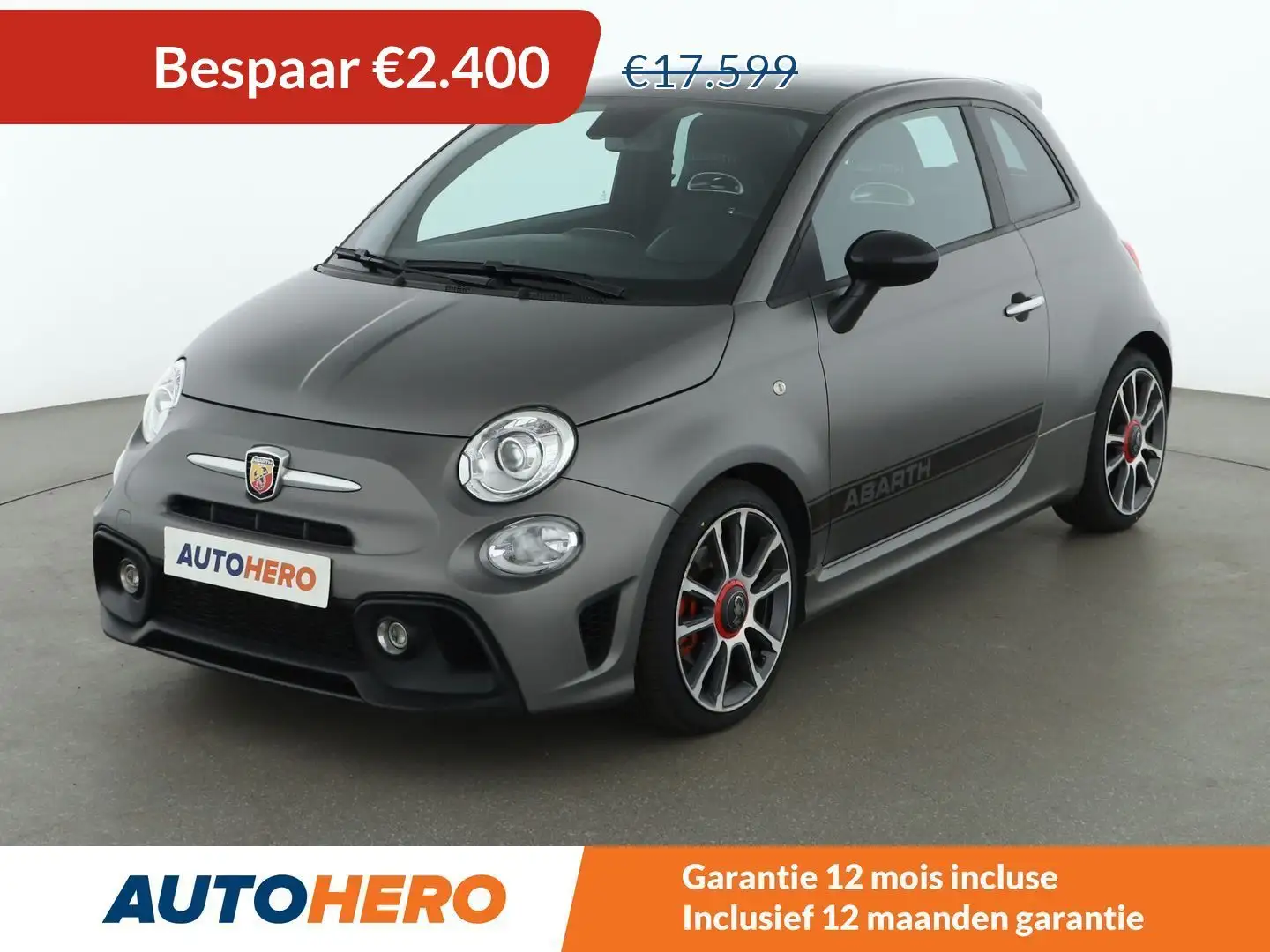 Abarth 595 1.4 Turbo Turismo Gris - 1