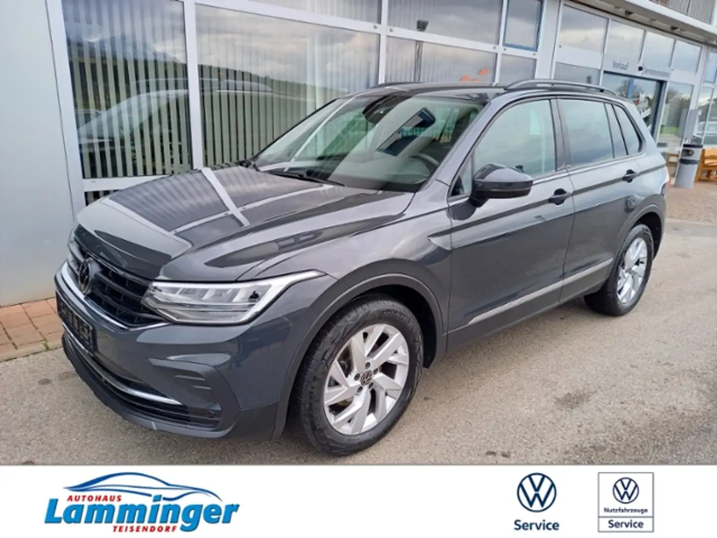Volkswagen Tiguan Life RFK ACC SHZ APP-CONNECT Gris - 1