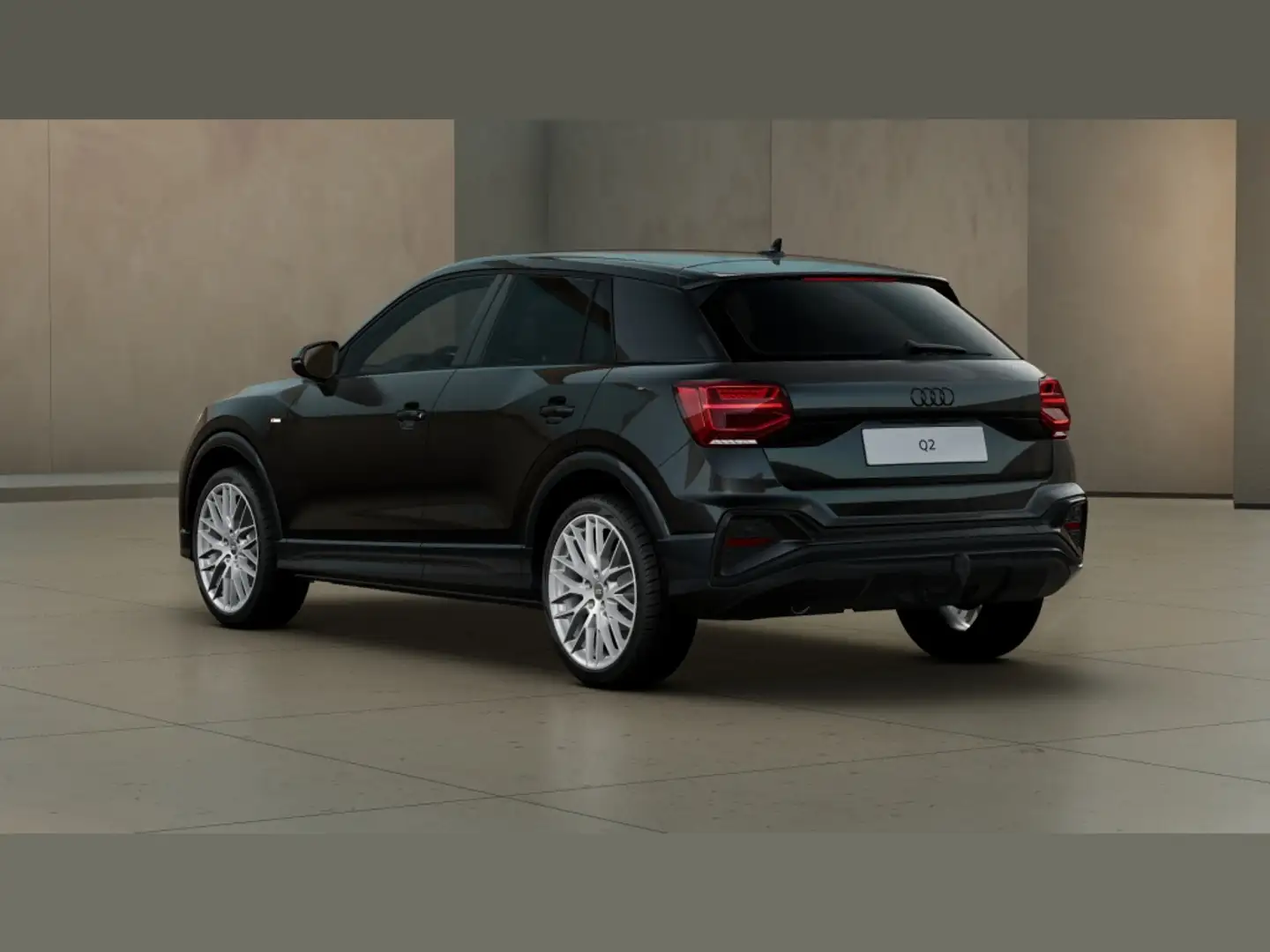 Audi Q2 35 TFSI S line Schwarz - 2