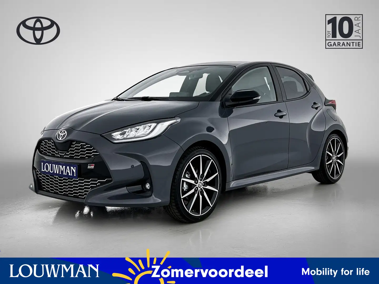 Toyota Yaris 1.5 Hybrid 130 GR Sport Plus Pack - Louwman Zin in Grau - 1