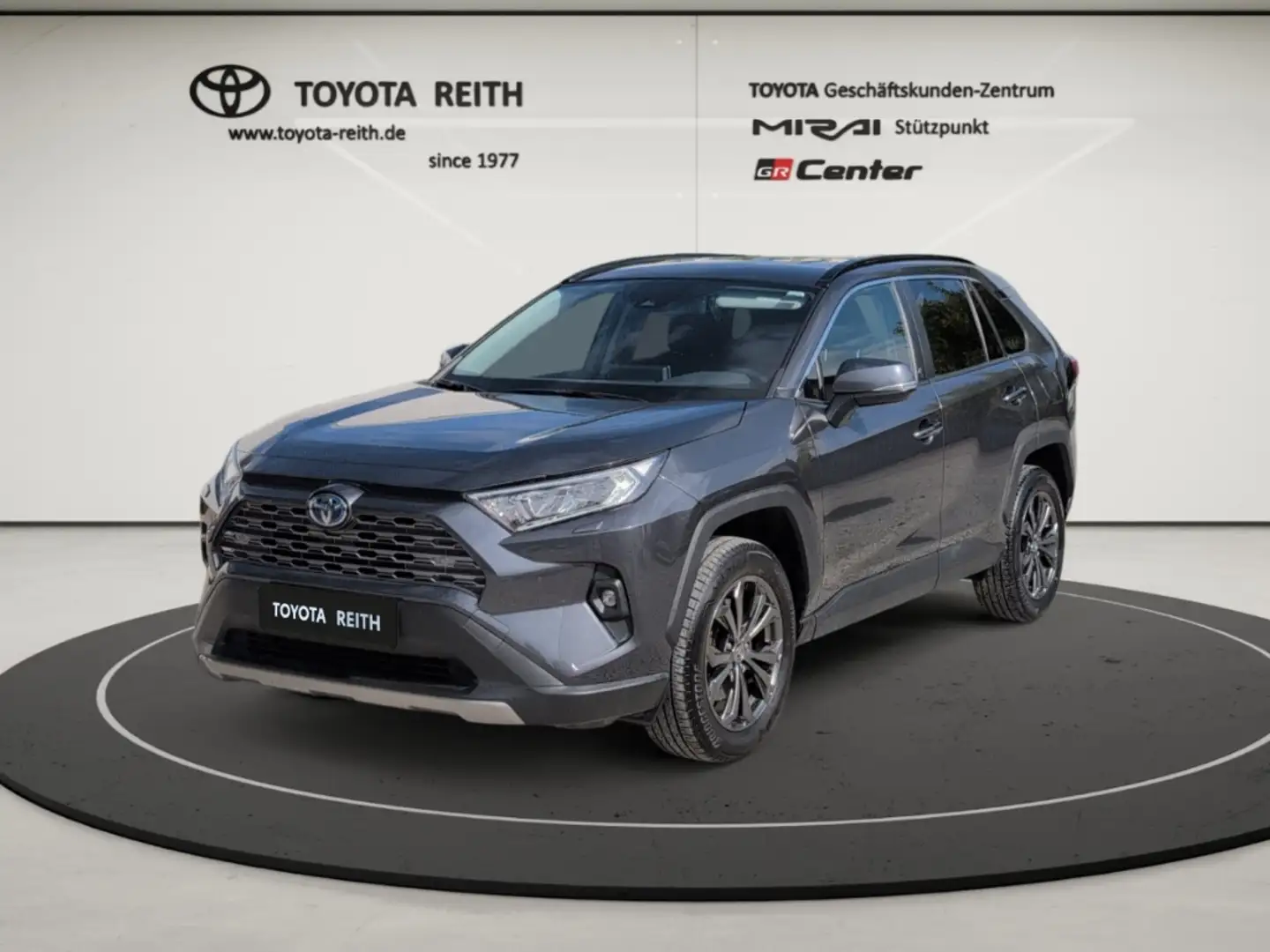 Toyota RAV 4 Hybrid 4x2 Team Deutschland 2.5 VVT-i EU6d Navi LE Grau - 1