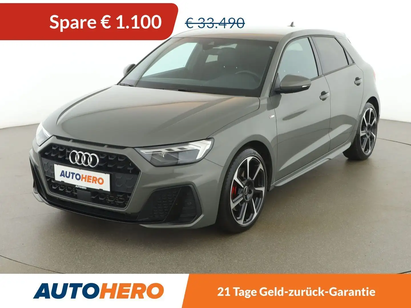 Audi A1 40 TFSI S line Aut. *LED*ACC*SPUR*CAM*SONOS*NAVI* Grau - 1