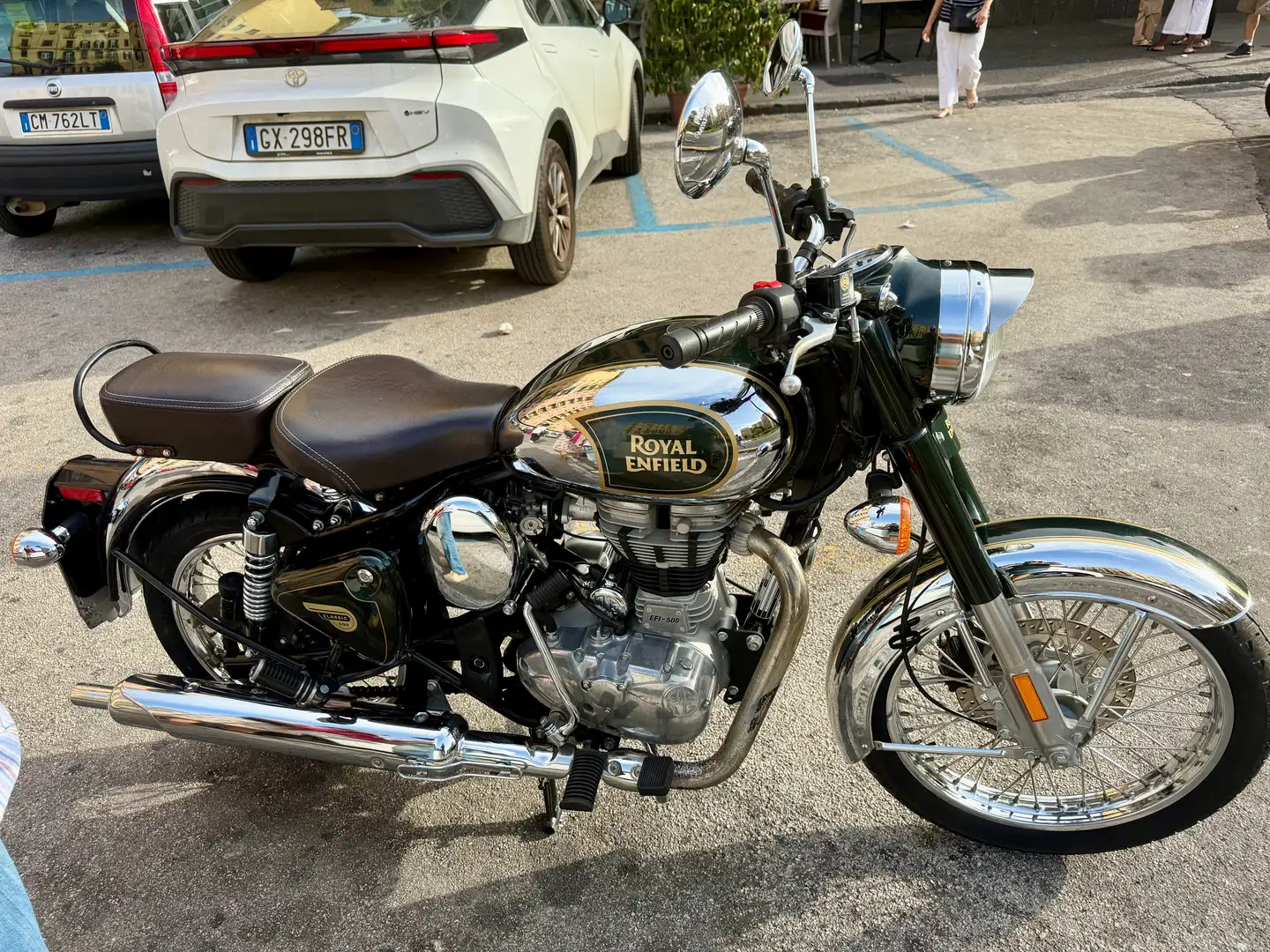 Royal Enfield Classic CLASSIC CHROME GREEN 500 Verde - 1