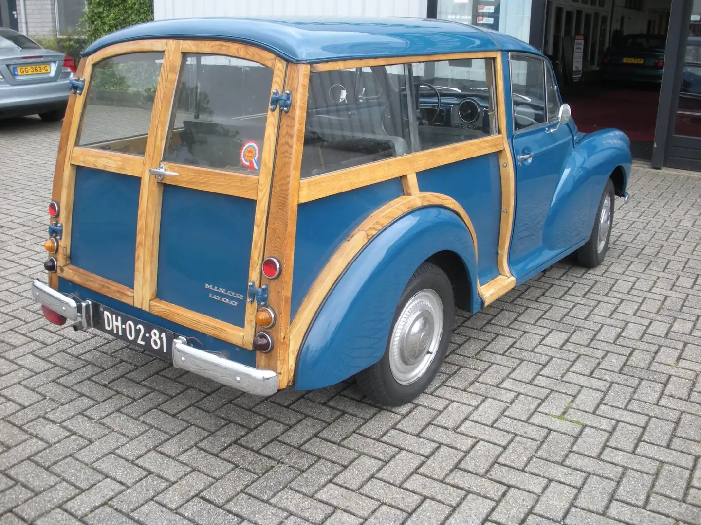 Oldtimer Morris Minor 1000 TRAVELLER Albastru - 2