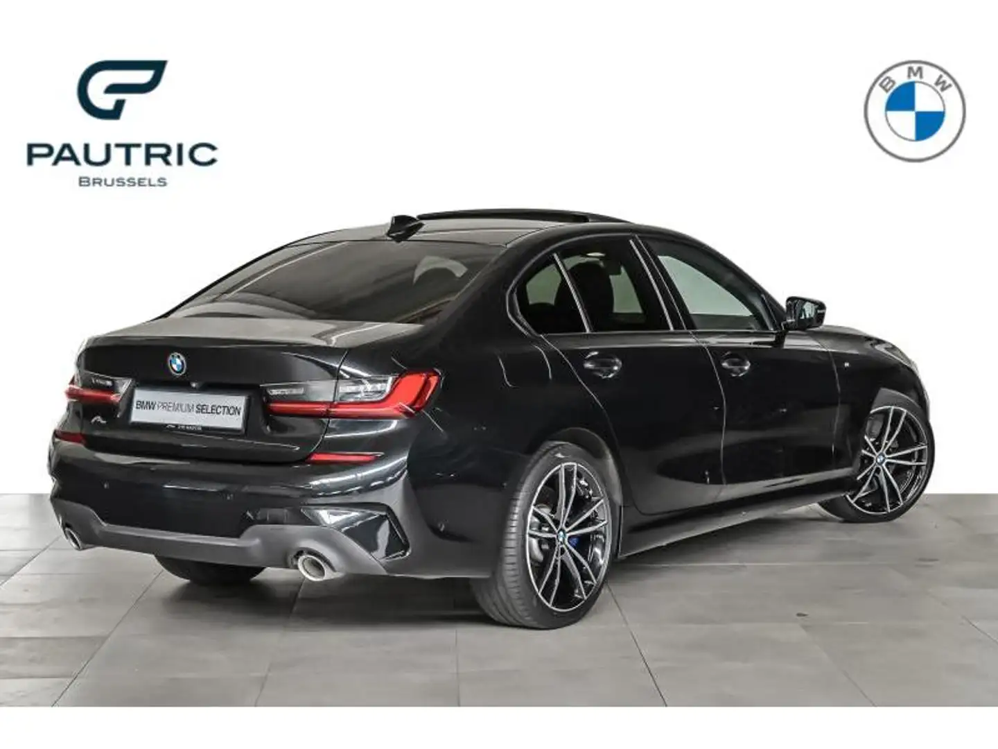 BMW 330 e -2 ANS/JAAR GARANTIE- TOIT PANO Zwart - 2