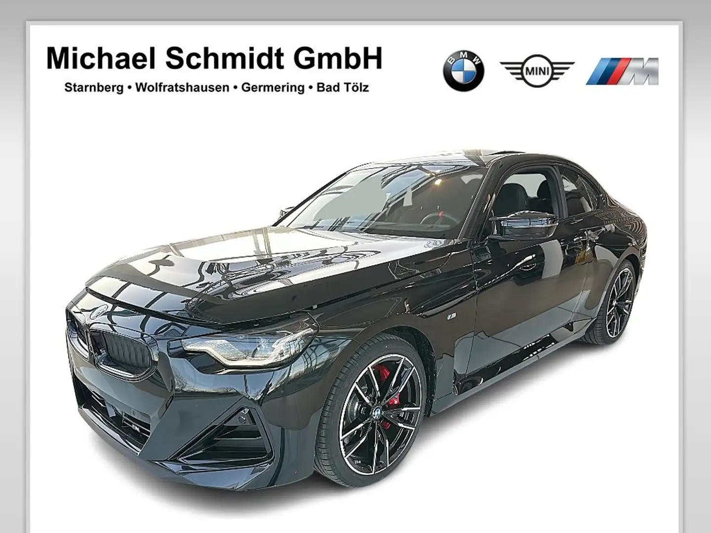 BMW 240 M240i xDrive // 374 PS // 6 Zylinder // ab 679,-€ Noir - 1