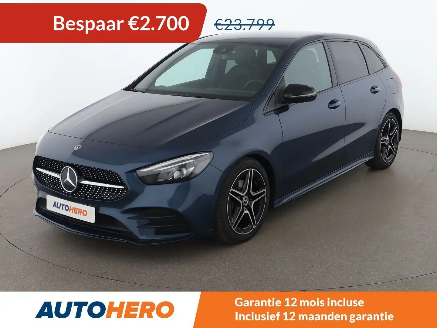 Mercedes-Benz B 180 B 180 d AMG Line Blauw - 1