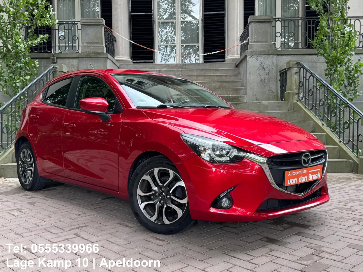 Mazda 2 1.5 Skyactiv-G TS+ Nakama Xenon Navi Airco Cruise Rouge - 1