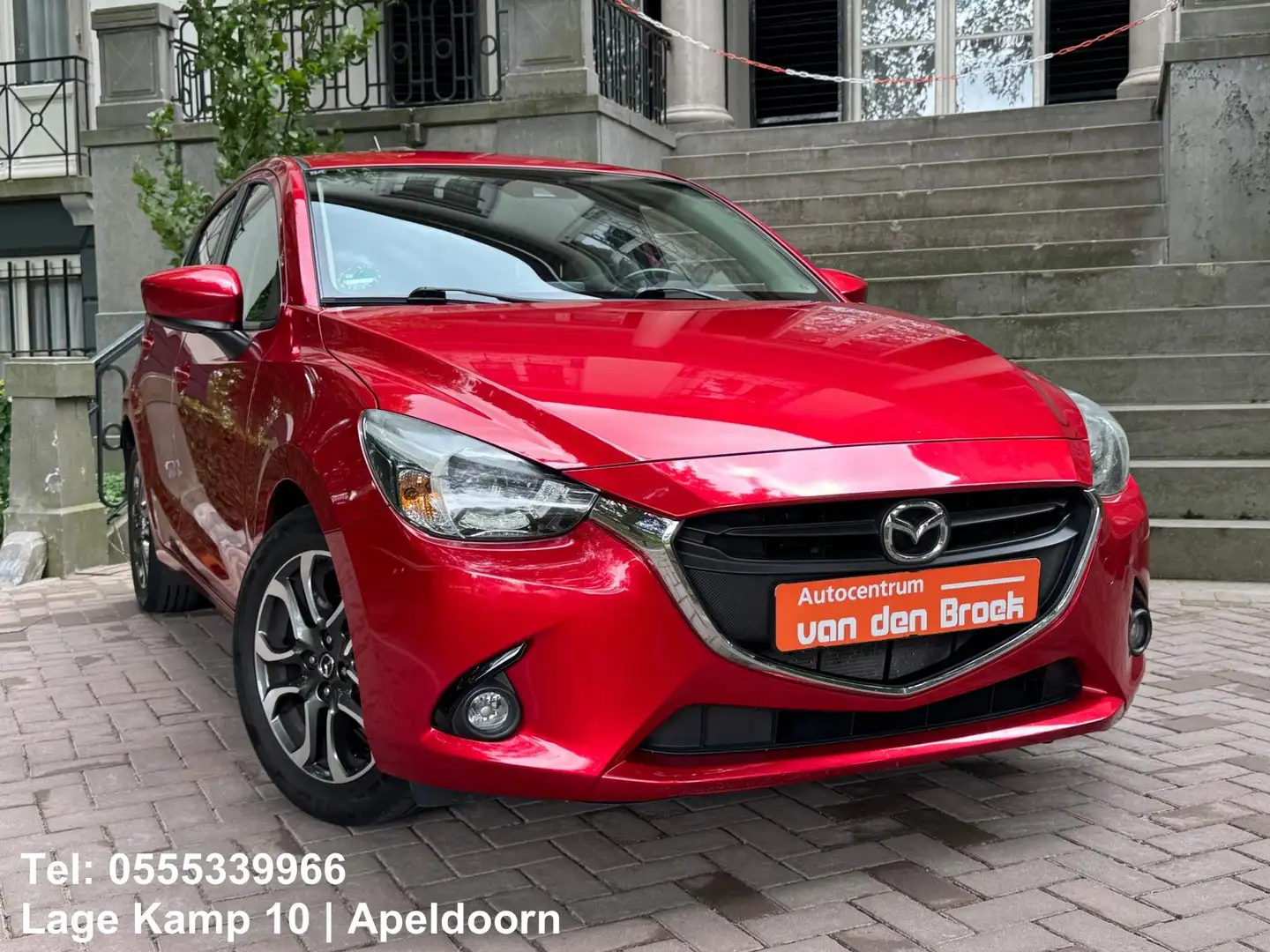 Mazda 2 1.5 Skyactiv-G TS+ Nakama Xenon Navi Airco Cruise Rouge - 2