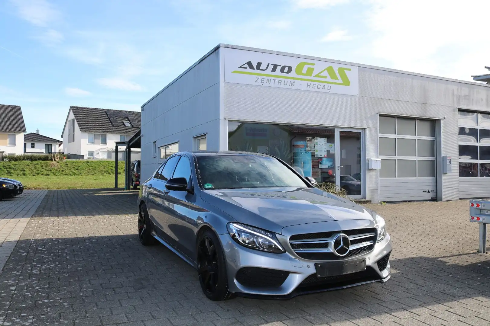 Mercedes-Benz C 300 AMG Line/ Head-Up/Luft Fahrwerk/Burmester Silver - 1