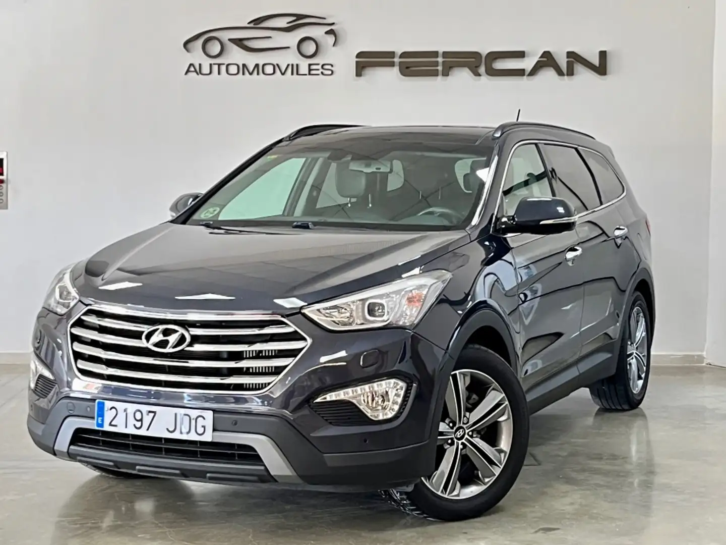 Hyundai SANTA FE 2.2CRDi 4x4 Tecno 7s (4.75) Gris - 1