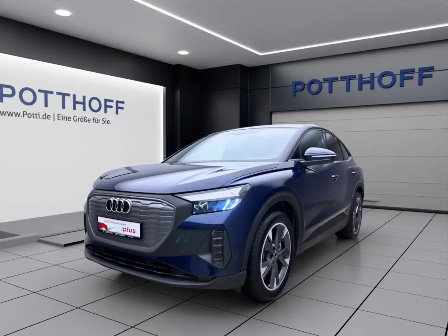 Audi Q4 e-tron Sportback 45 eKLAPPE LM20 AHK NAVI Blau - 1