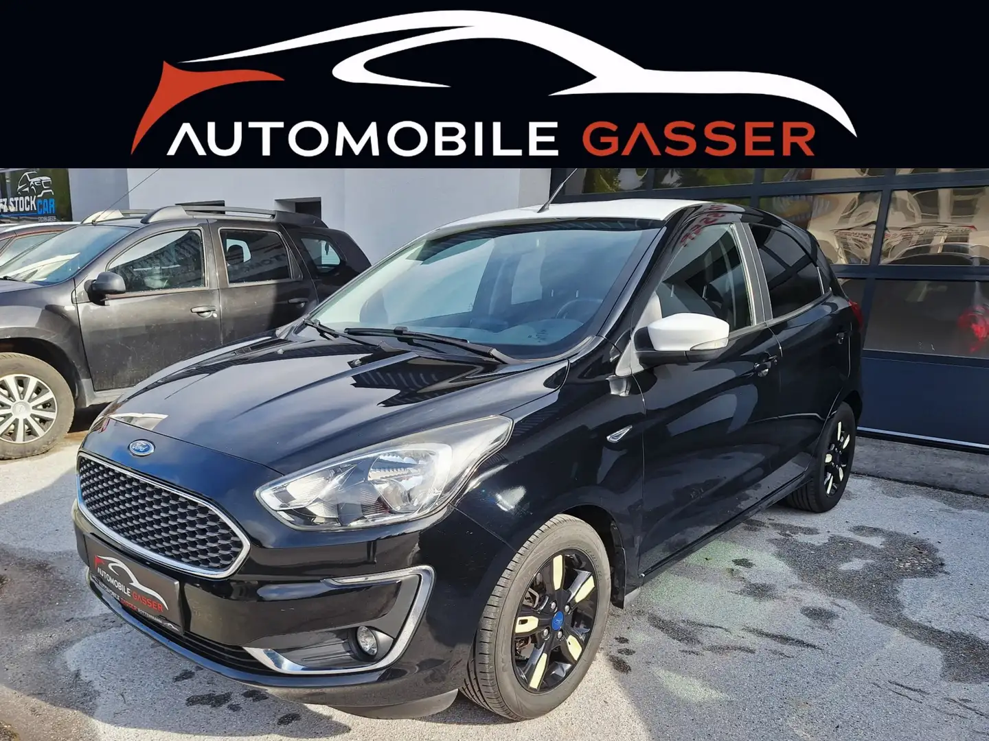 Ford Ka/Ka+ Black / White Schwarz - 1