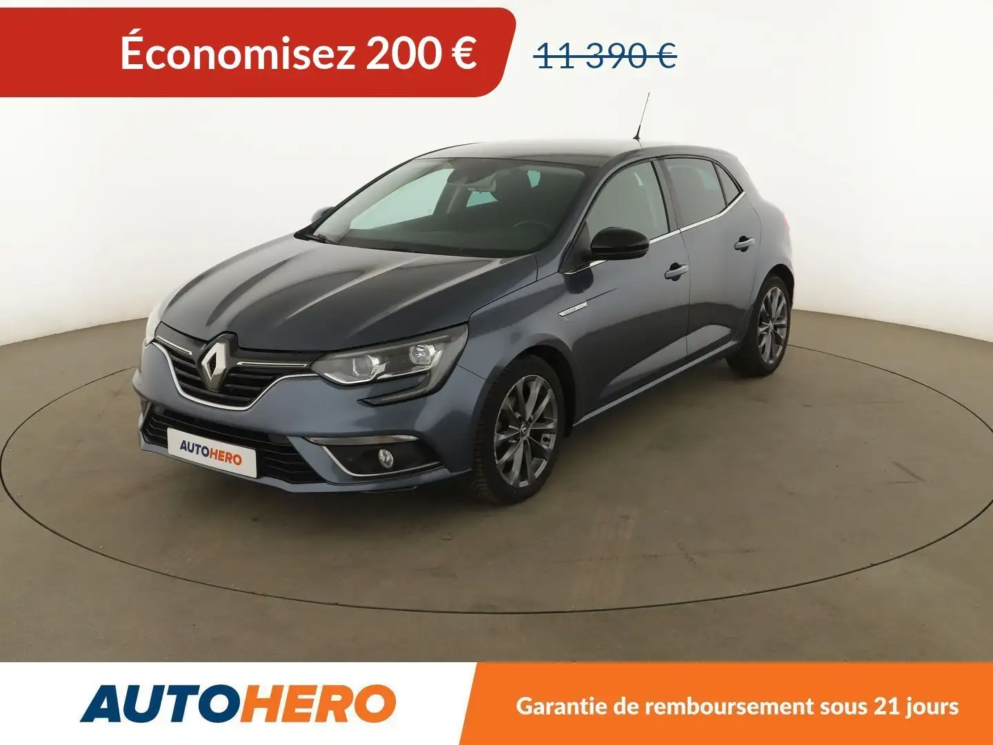 Renault Megane 1.5 dCi Energy Limited Gris - 1
