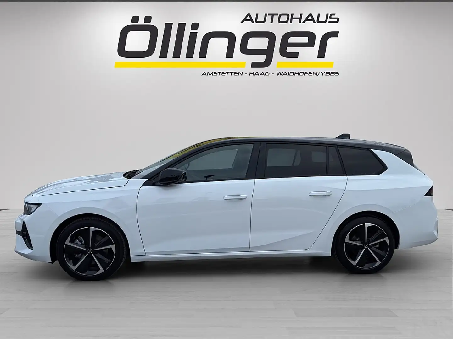 Opel Astra ST 1,2 Turbo GS + abn. AHV! Weiß - 1