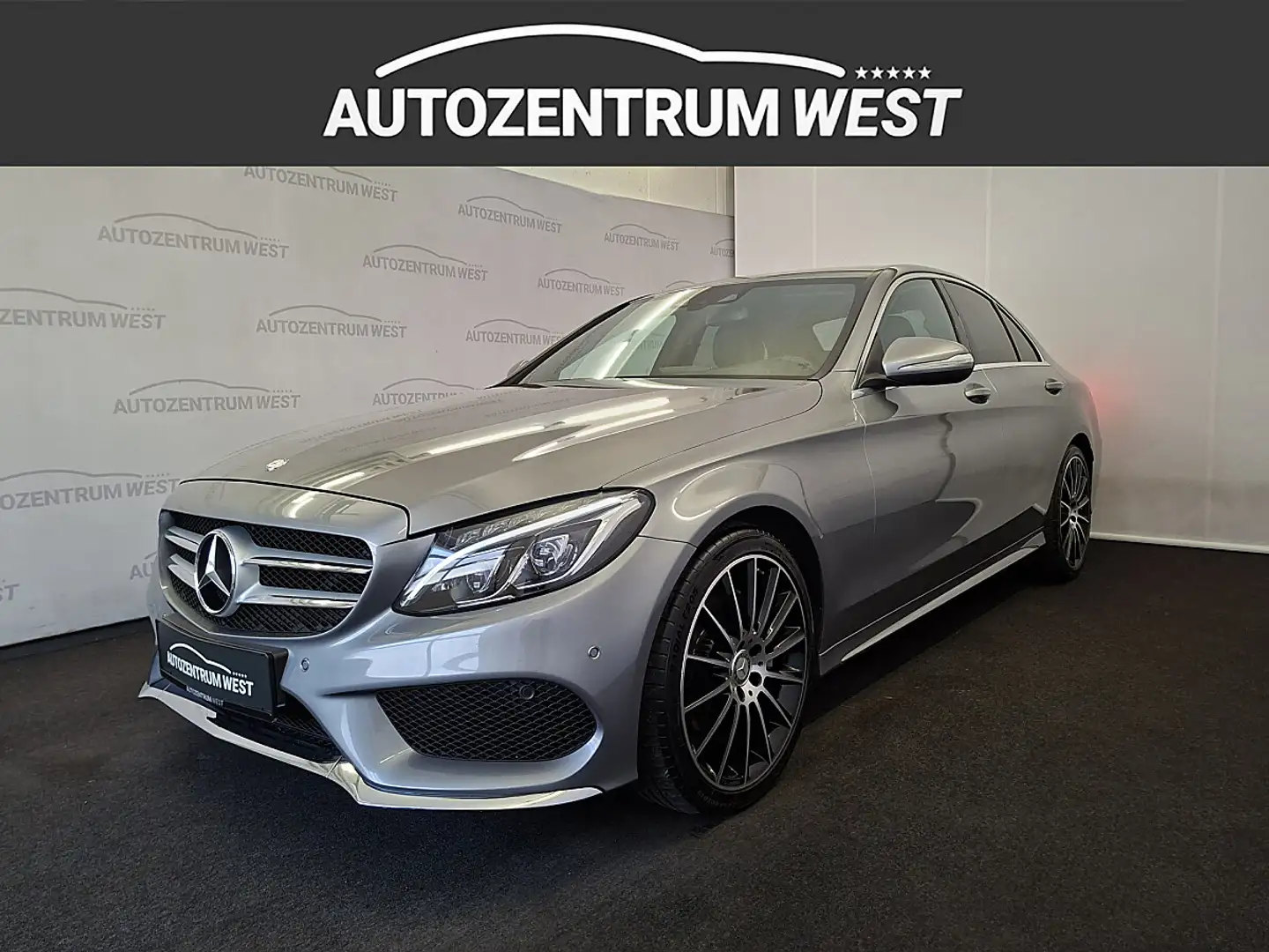 Mercedes-Benz C 220 BlueTEC **AMG Line** Aut. ..HeadUp/LED/Navi Silber - 1