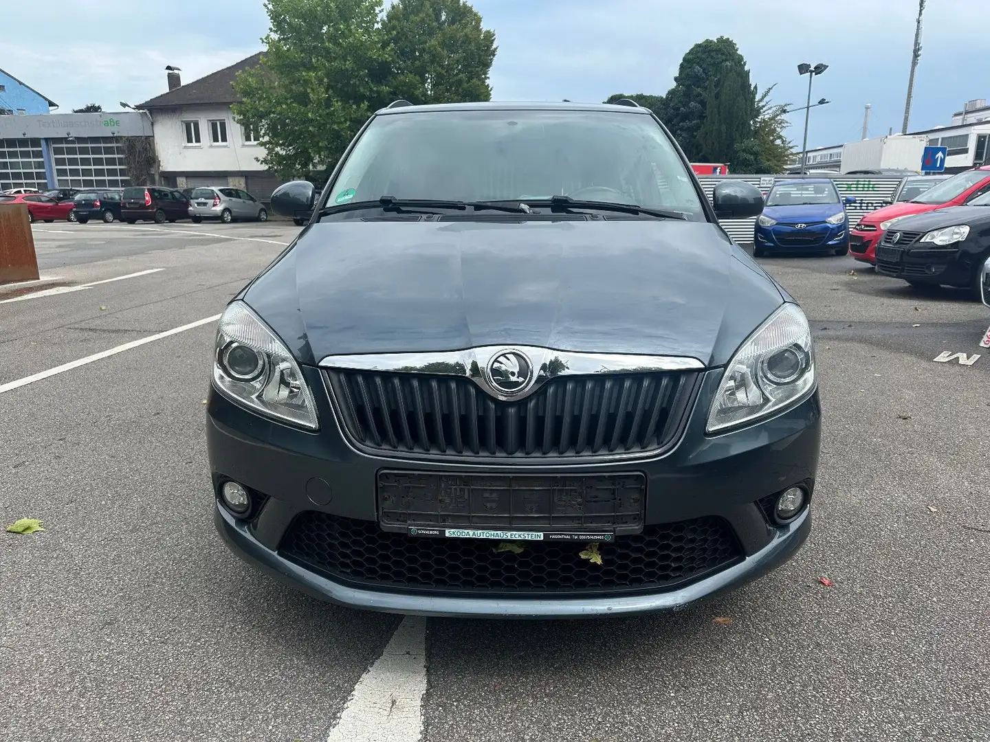 Skoda Fabia Combi Ambition*Sitzh.*TÜV neu*1Hand* Grau - 2