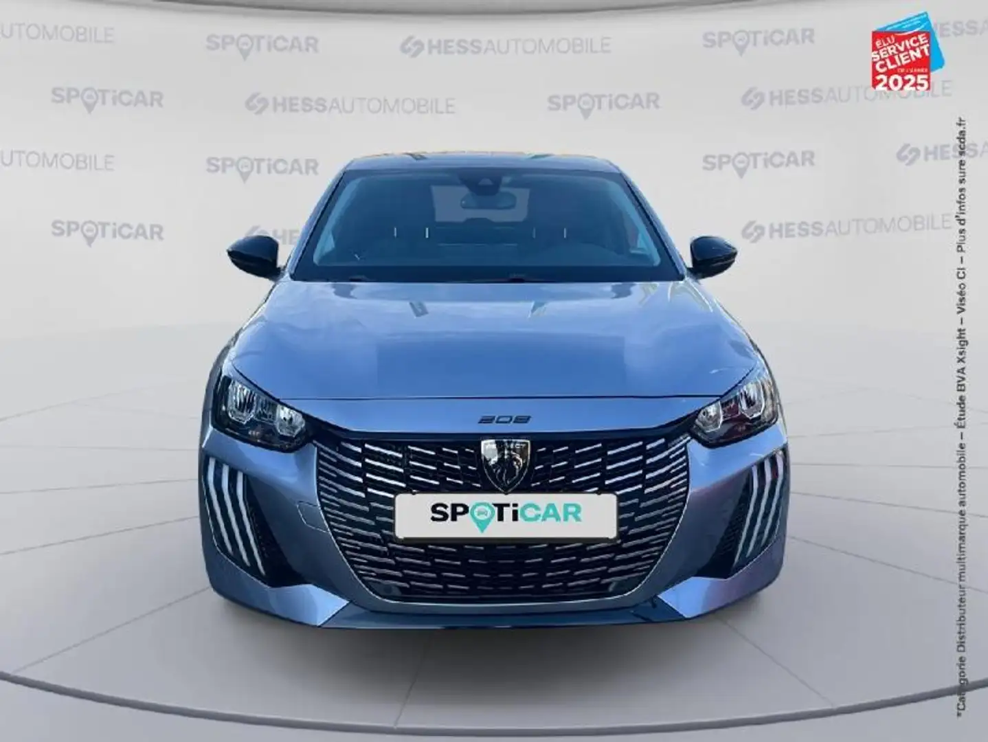 Peugeot 208 1.2 PureTech 100ch S\u0026S Allure Gris - 2