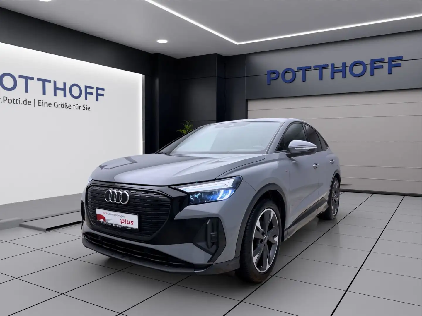 Audi Q4 e-tron Q4 Sportback 35 e-tron S LINE KAMERA PDC SITZHZG Gris - 1