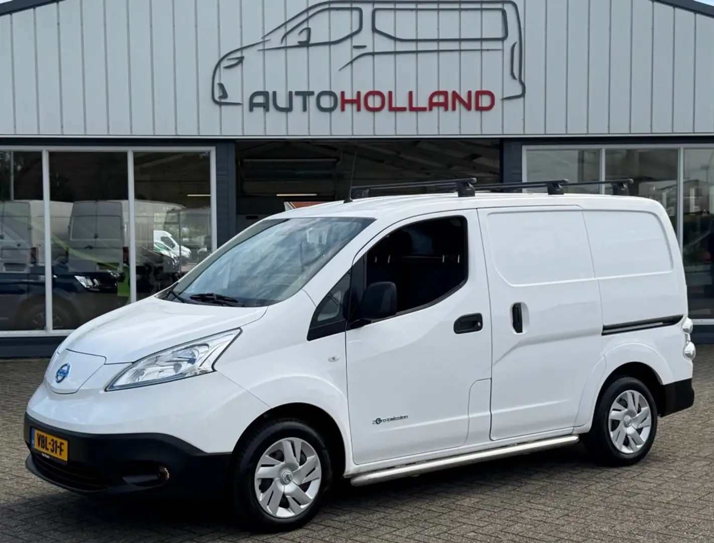Nissan E-NV200 ZERO EMISSIE 40KWH 80KW 120PK AIRCO/ NAVIGATIE/ CR Weiß - 2