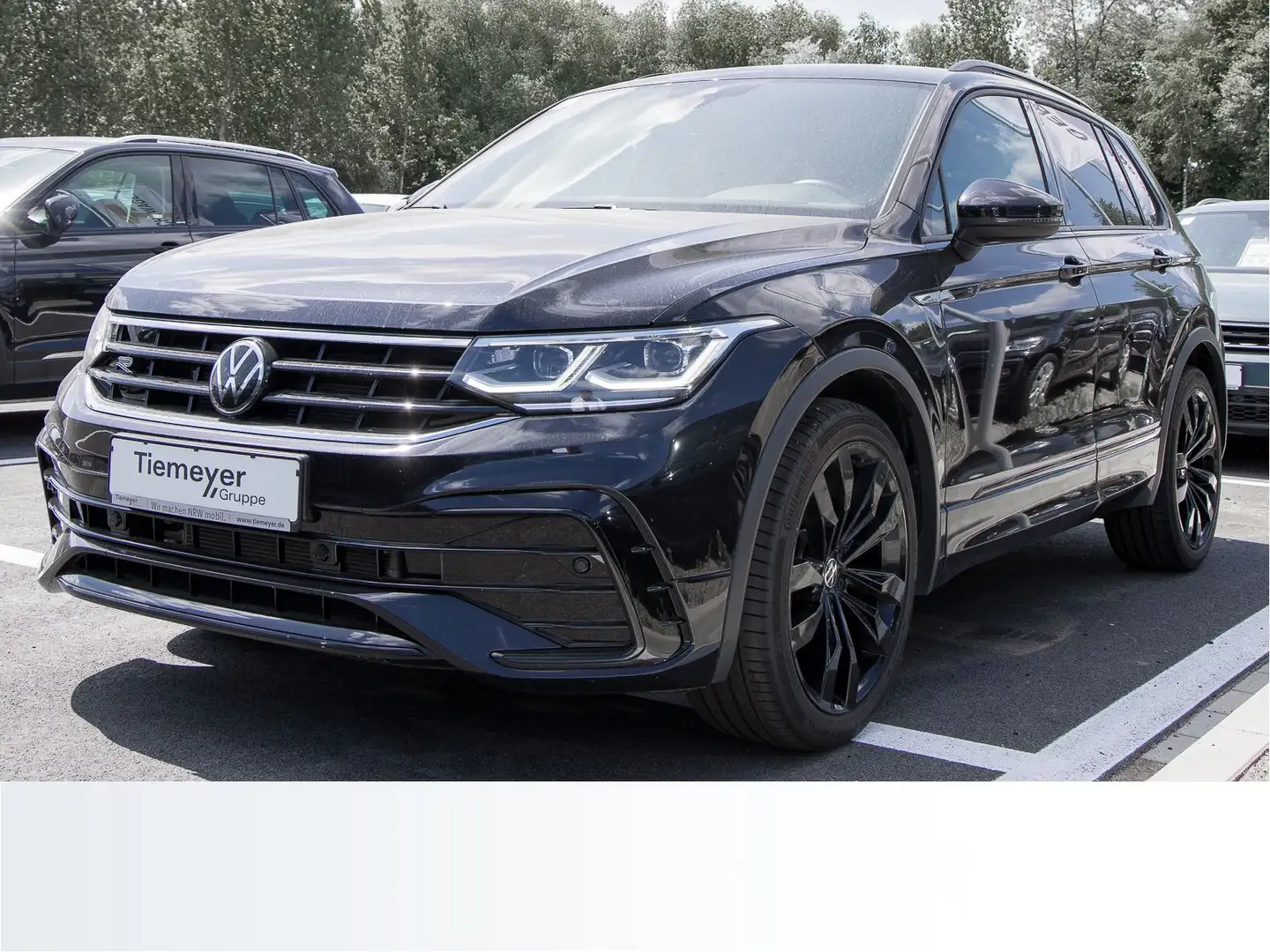 Volkswagen Tiguan 2.0 TDI DSG R-LINE BLACK STDHZ LM20 AHK Nero - 2