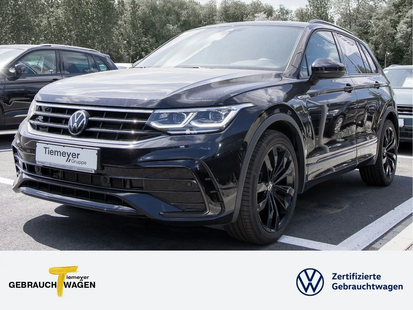 Volkswagen Tiguan 2.0 TDI DSG R-LINE BLACK STDHZ LM20 AHK Nero - 1