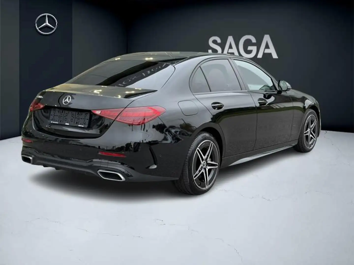 Mercedes-Benz C 300 e Berline AMG Pack Night Zwart - 2