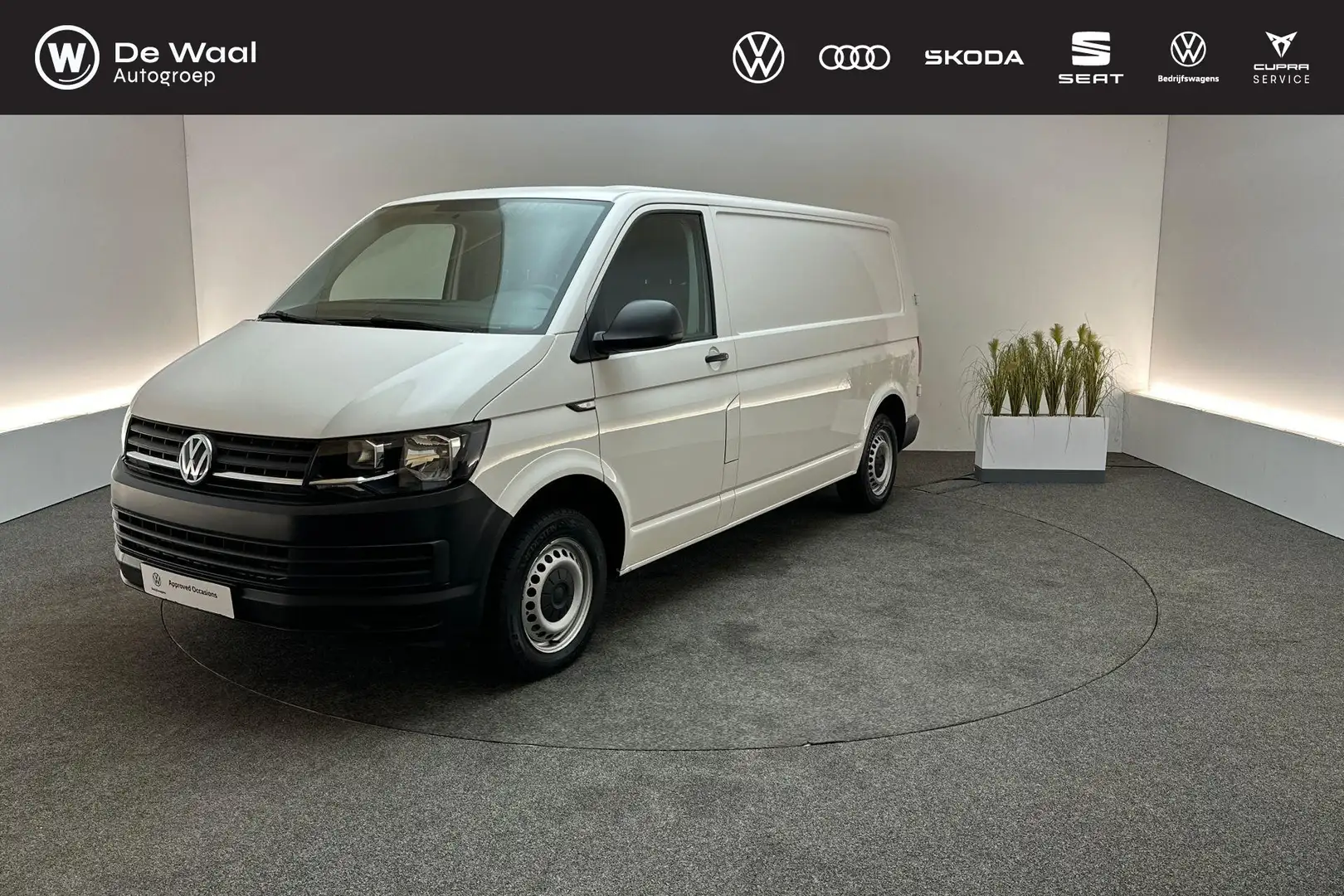 Volkswagen T6 Transporter 2.0 TDI 110pk L2H1 | Vermoeidheidsherkenning, Airc Blanc - 1
