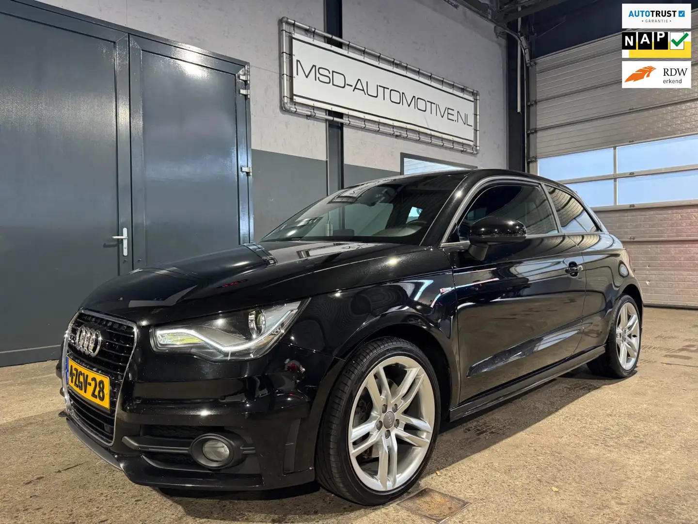 Audi A1 1.4 TFSI Pro Line S-Line Sportstoelen Stoelverwarm Negro - 1