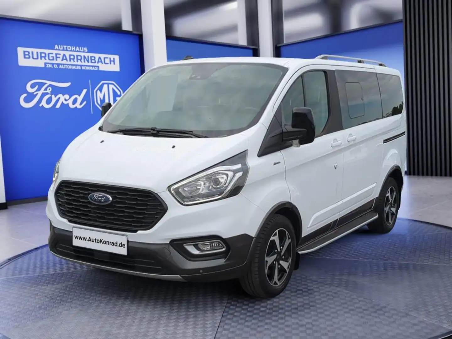 Ford Tourneo Custom 320 L1H1 VA MH Active*BHZBSITZE*WSSBHZ*CARPLAY*A/C Blanc - 1