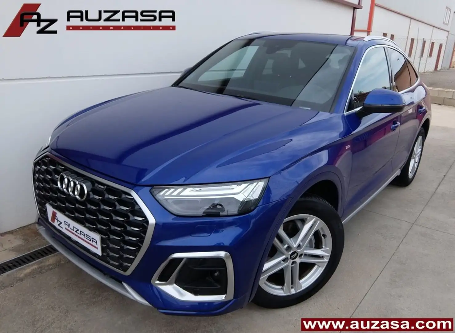 Audi Q5 Sportback 40 TDI quattro-ultra S line S tronic 150 Azul - 1