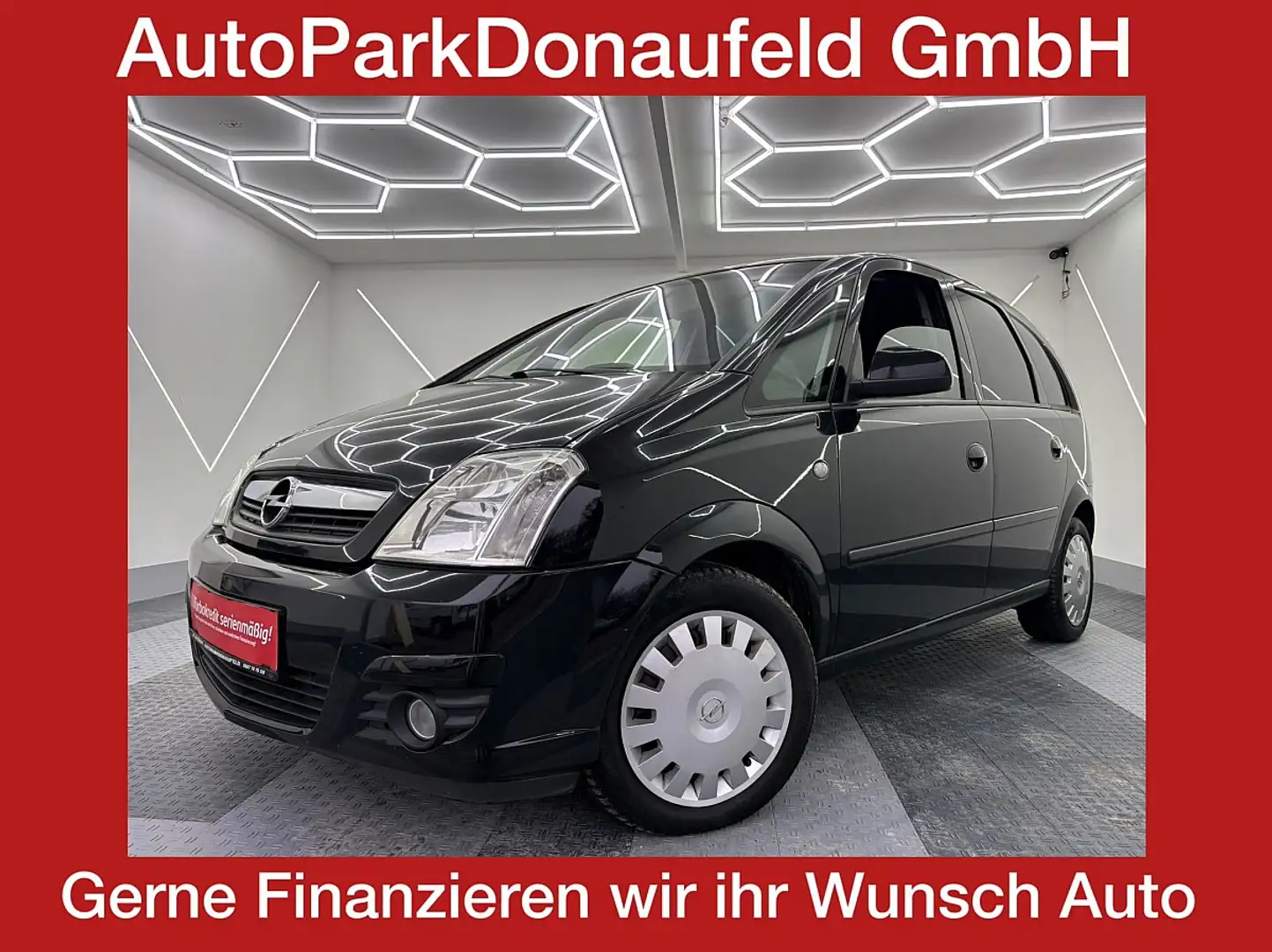 Opel Meriva 1,4 16V Style/GEPFLEGT/ Schwarz - 1