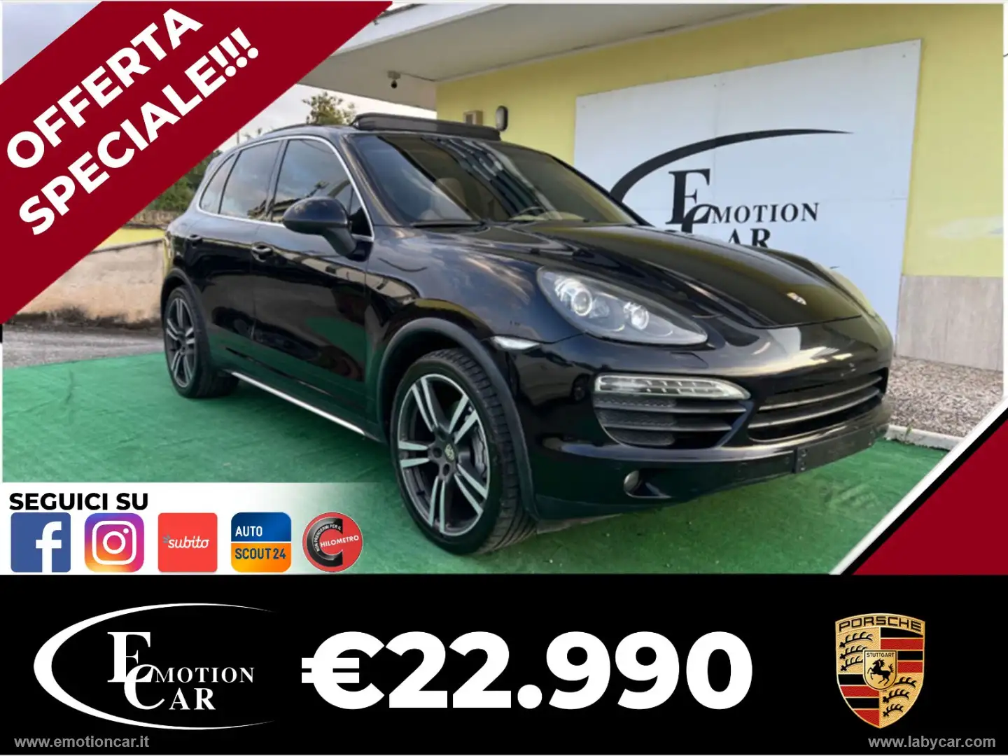 Porsche Cayenne 4.8 S - 2012 Negro - 1