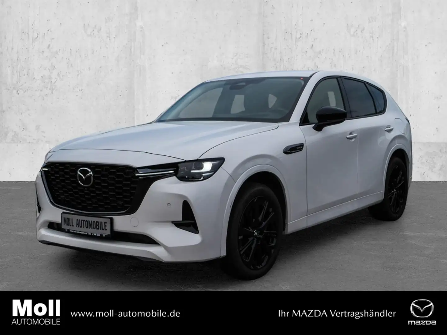 Mazda CX-60 Homura Con-p Dri-P Com-P AHK schwenkbarHybrid AWD Weiß - 1