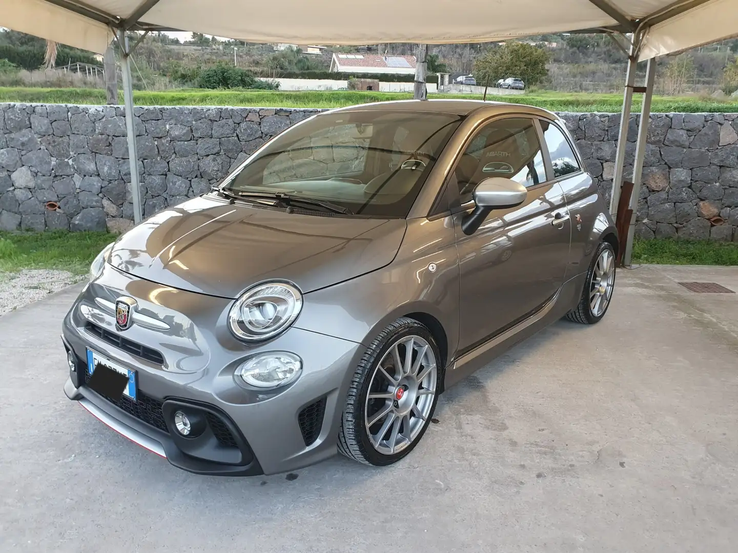 Abarth 595 595 1.4 Turbo T-Jet 165 CV Turismo Grigio - 1
