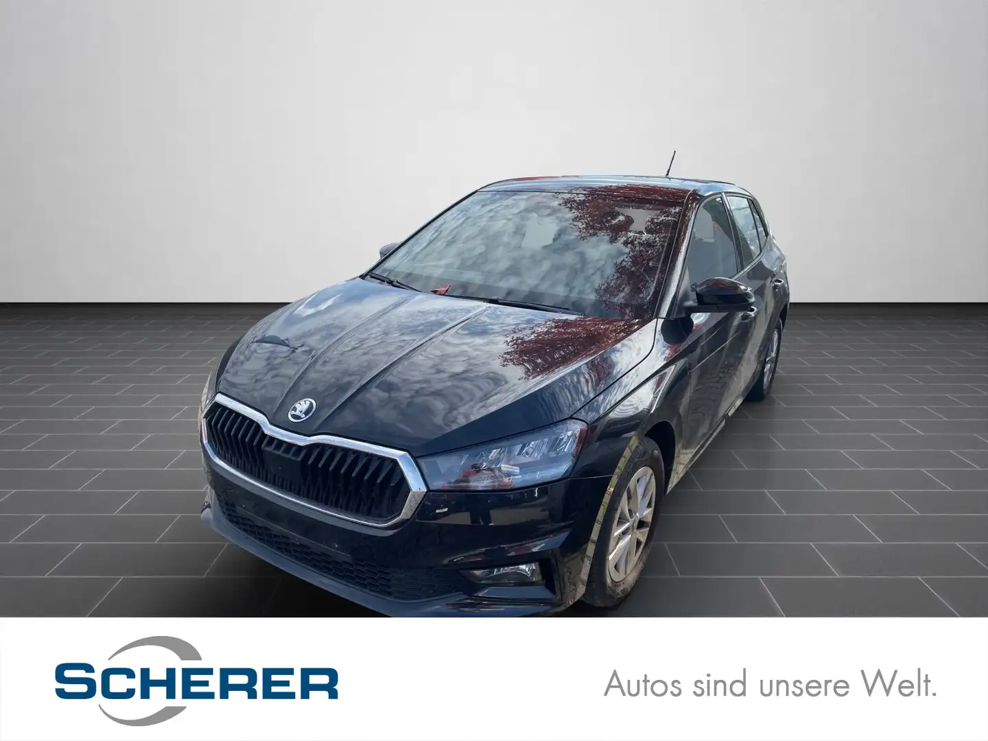 Skoda Fabia 1,0 TSI LED/Lane Assist/PDC/Sitzheizung vo Schwarz - 1
