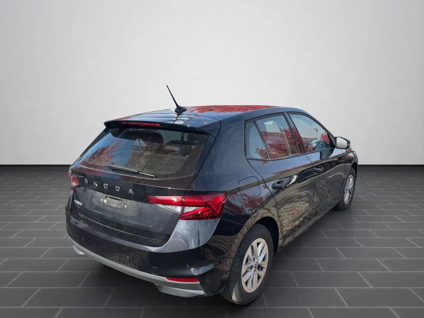 Skoda Fabia 1,0 TSI LED/Lane Assist/PDC/Sitzheizung vo Schwarz - 2