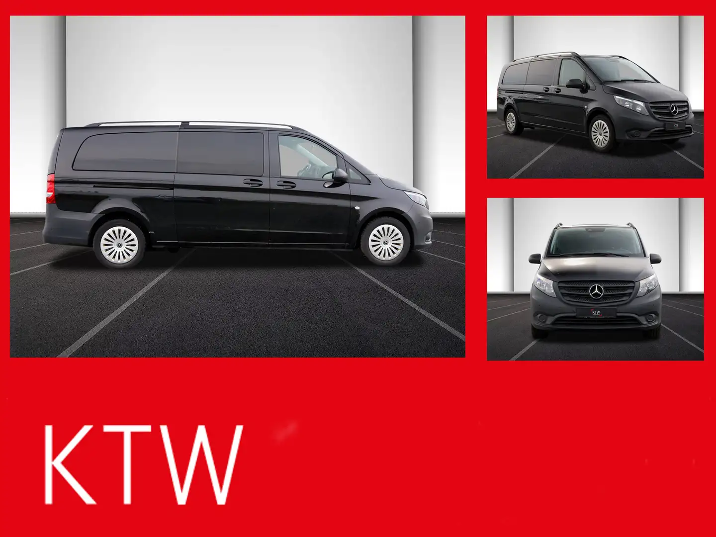 Mercedes-Benz Vito 116TourerPro ,Extralang,2xKlima,Kamera,AHK Noir - 1