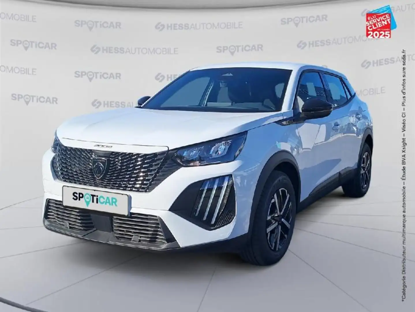 Peugeot 2008 1.2 Hybrid 145ch Style e-DCS6 Weiß - 1