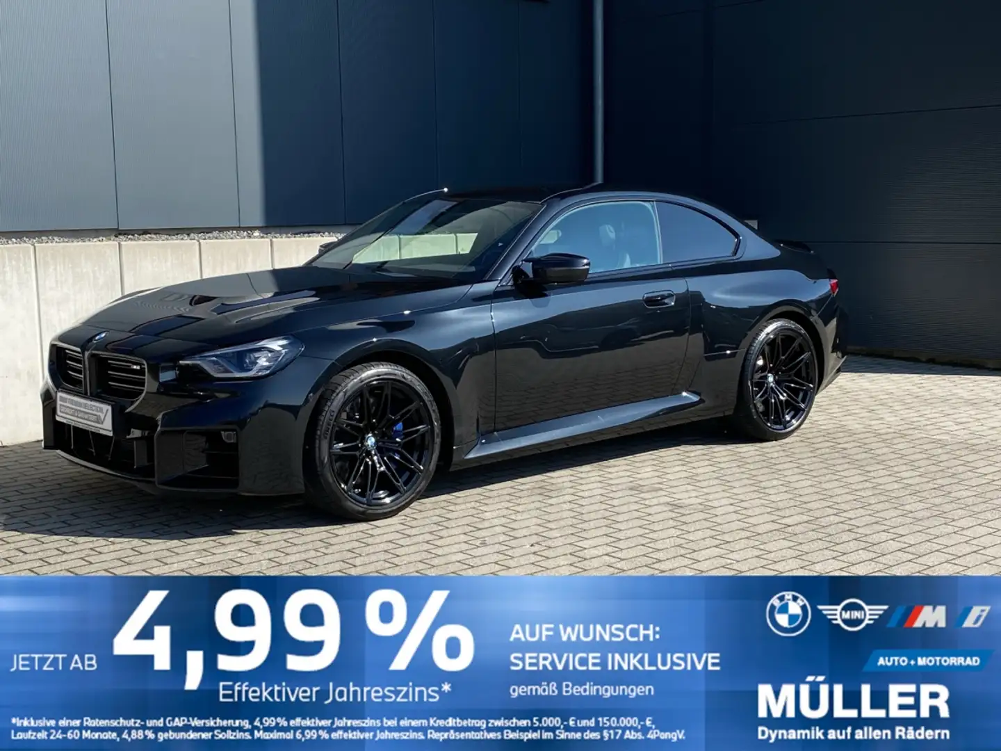 BMW M2 Coupé SAG LED+/HiFi/CAM/PRIVACY/LEHNE/K-ZUGAN LED+ Nero - 1