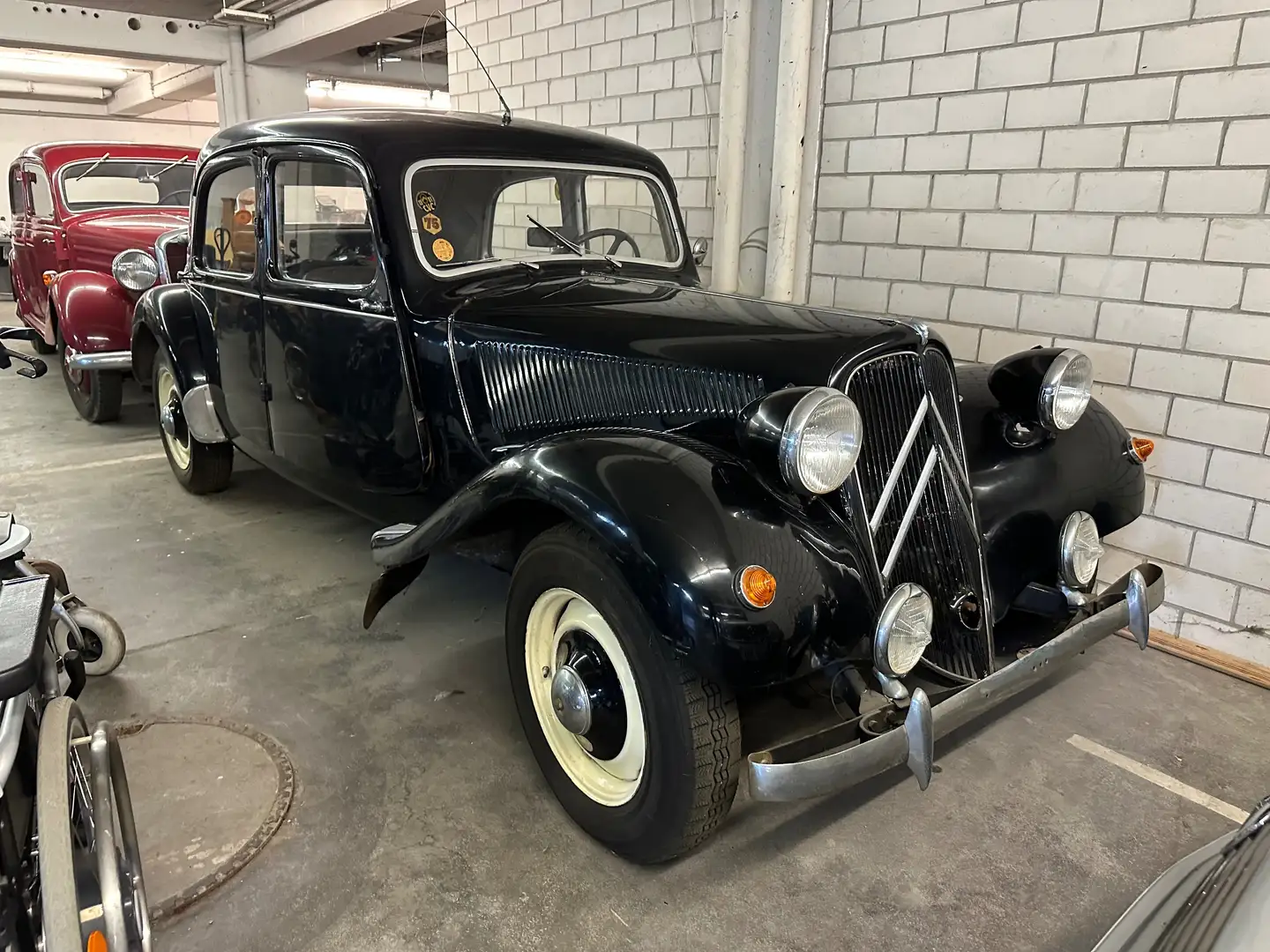 Citroen Citroën 11 B aus 1953 / tolle Historie / H-Kenn Negru - 1