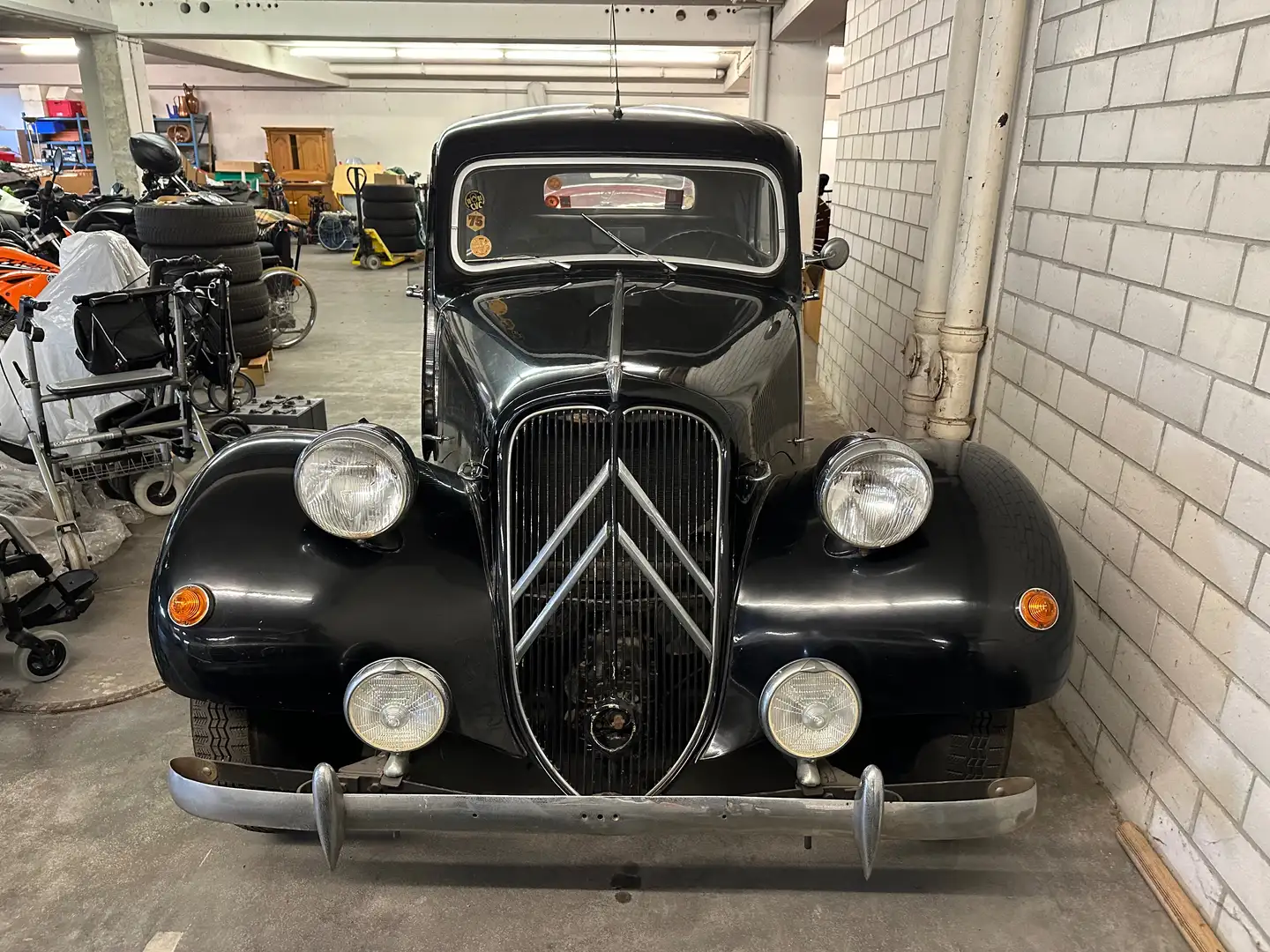 Citroen Citroën 11 B aus 1953 / tolle Historie / H-Kenn Negru - 2