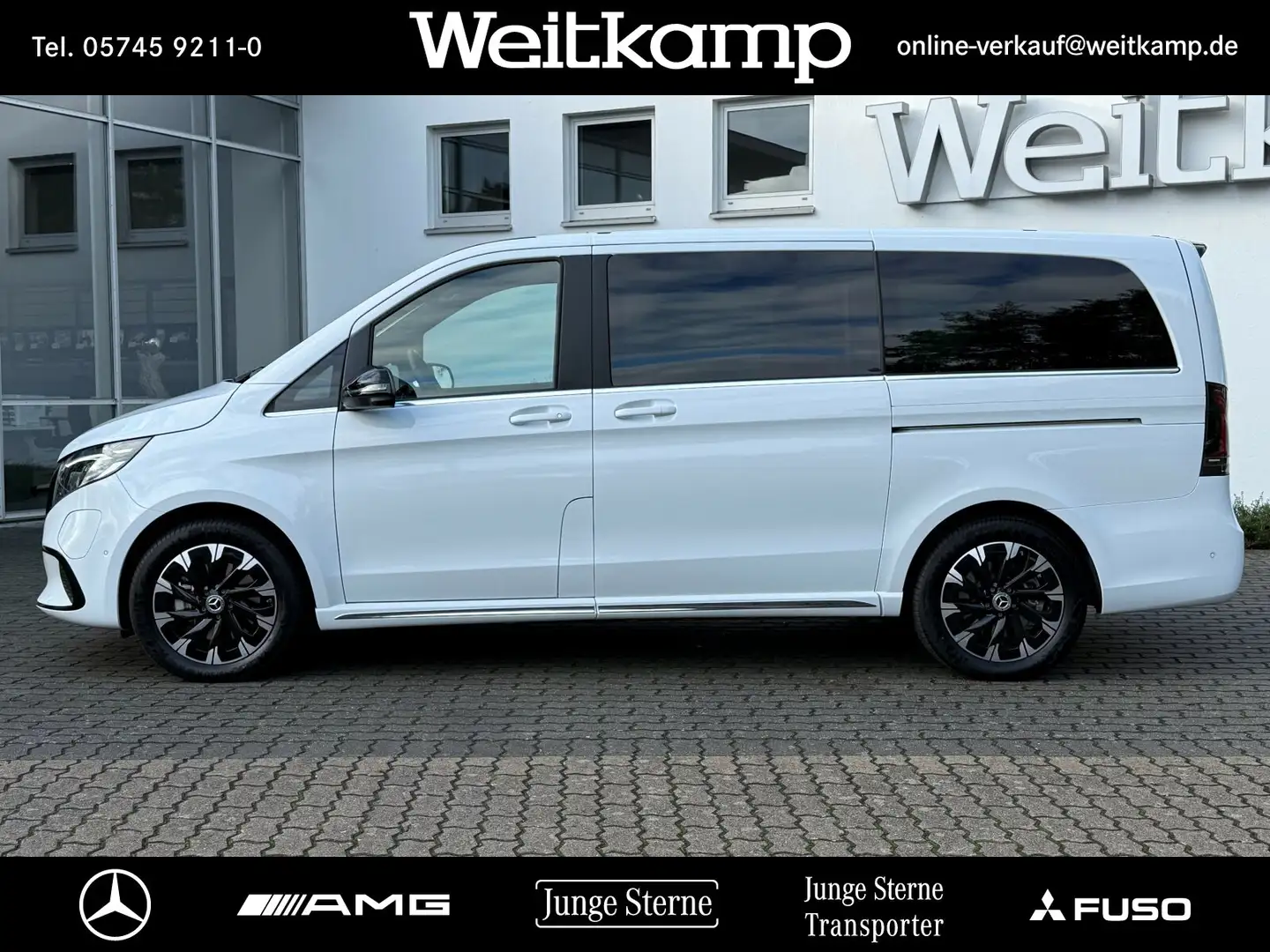 Mercedes-Benz EQV 300 EQV 300 AVANTGARDE Lang AIRMATIC+PANO+360°+BURM. Weiß - 2