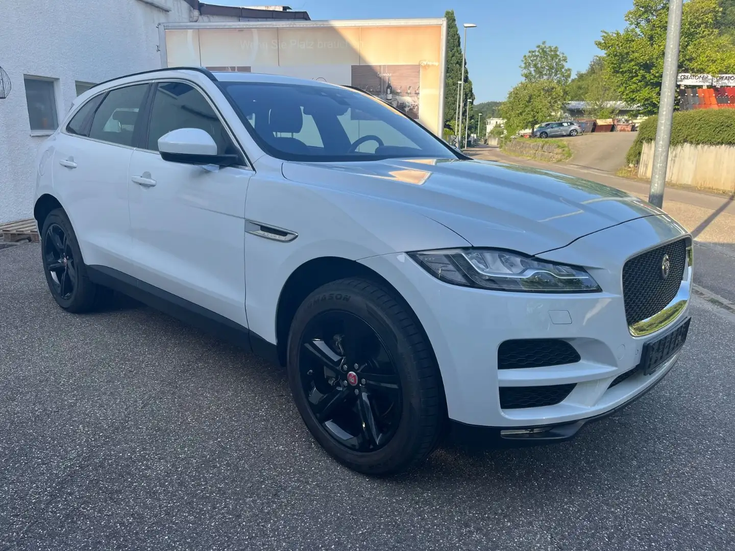 Jaguar F-Pace F-PACE Prestige AWD / Top Zustand Weiß - 2