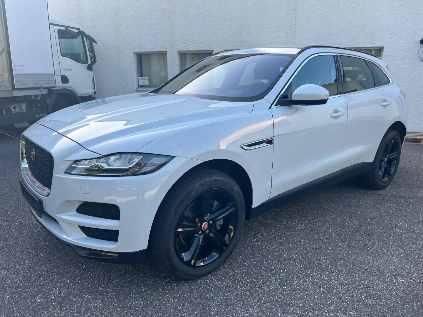 Jaguar F-Pace F-PACE Prestige AWD / Top Zustand Weiß - 1