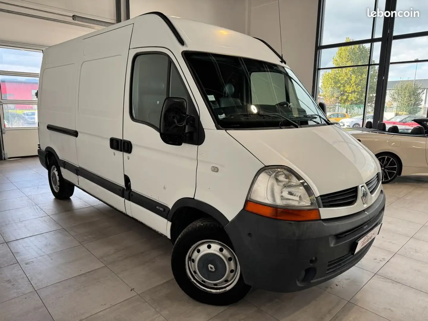 Renault Master II PHASE 3 L2H2 2.5 DCi 120cv-3 PLACES Blanc - 2