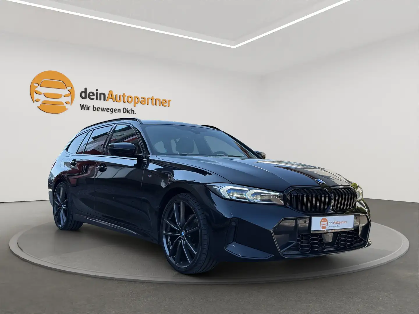 BMW 320 d M Sport HUD/LED/LEDER/RFK/LCI/SHADOW LINE Nero - 2