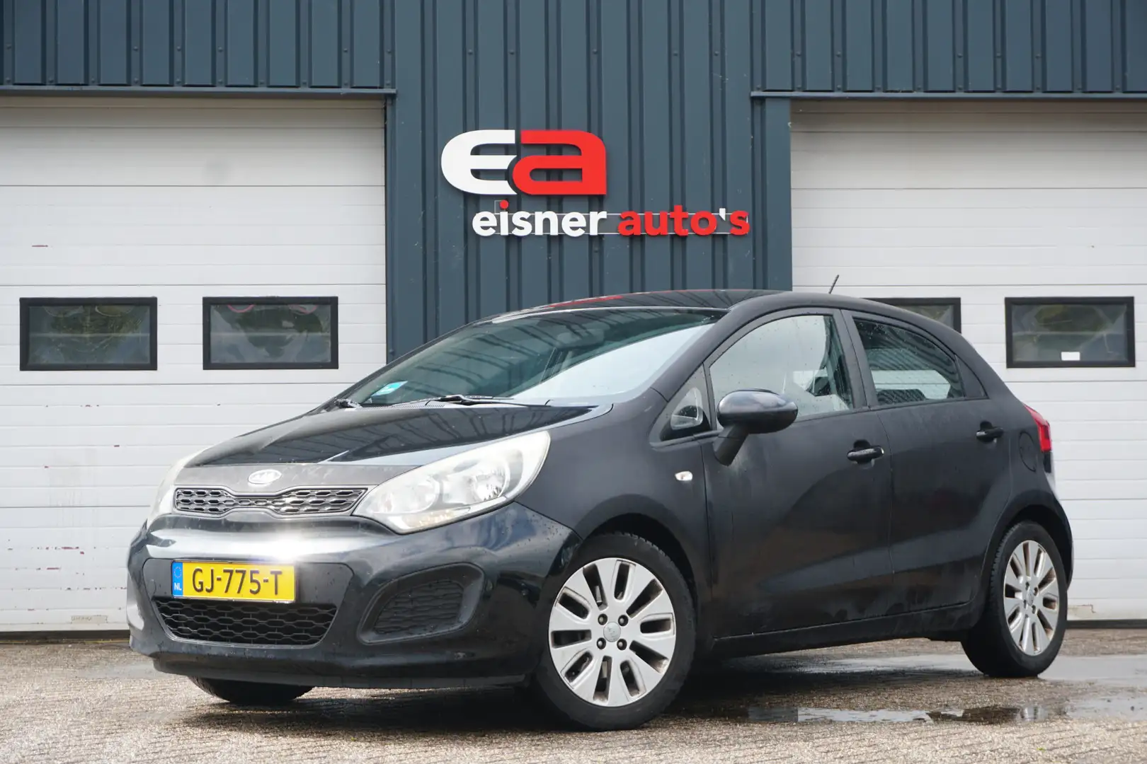Kia Rio 1.2 CVVT Comfort Pack | 5 DRS| LEES TEKST | Negro - 1