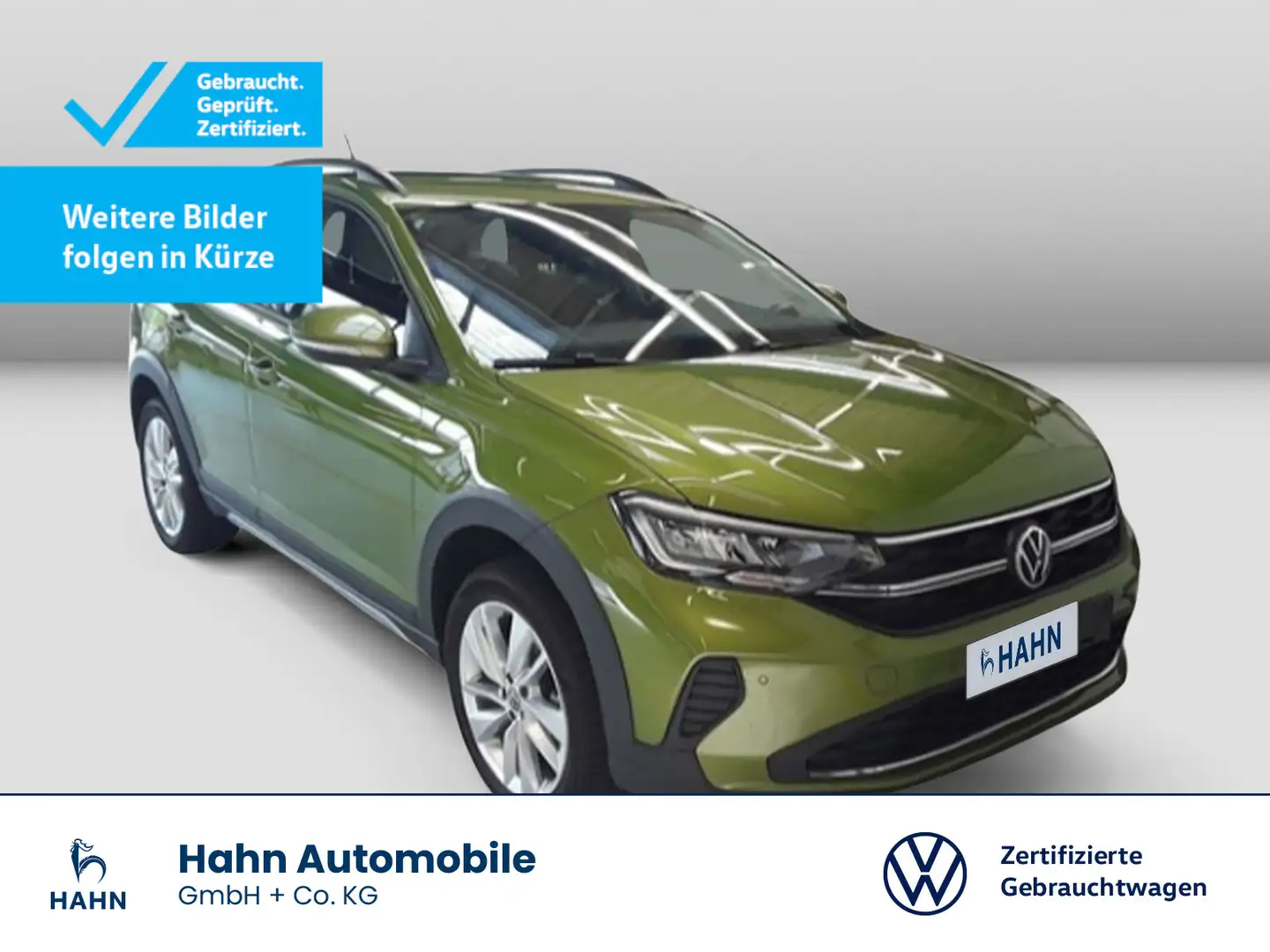 Volkswagen Taigo 1.0TSI DSG Life ACC AHK LED Navi PDC Sitzh Grün - 1