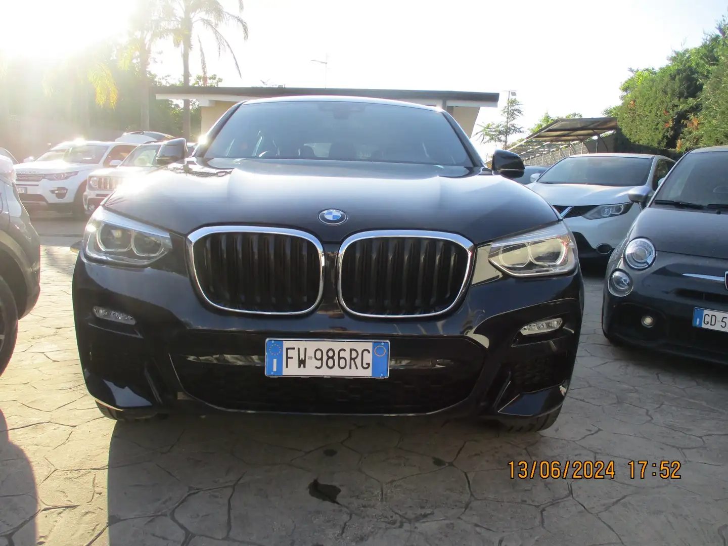 BMW X4 M X4 xDrive25d Msport Bleu - 1